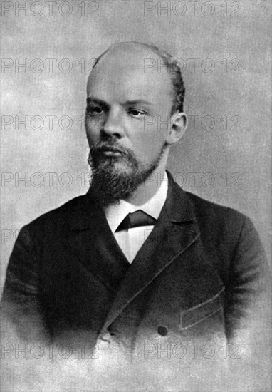 Vladimir Ulyanov (Lenin), Russian Bolshevik revolutionary, St Petersburg, Russia, February 1897. Artist: Unknown