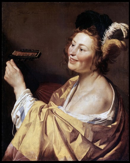 'The Luteplayer', 1624. Artist: Gerrit van Honthorst