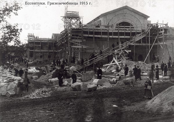 The Clinic of Balneotherapy, Yessentuki, Russia, 1915. Artist: Anon