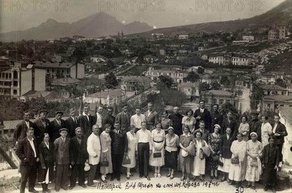 The Kirov Sanatorium, Pyatigorsk, USSR, 1940. Artist: Anon