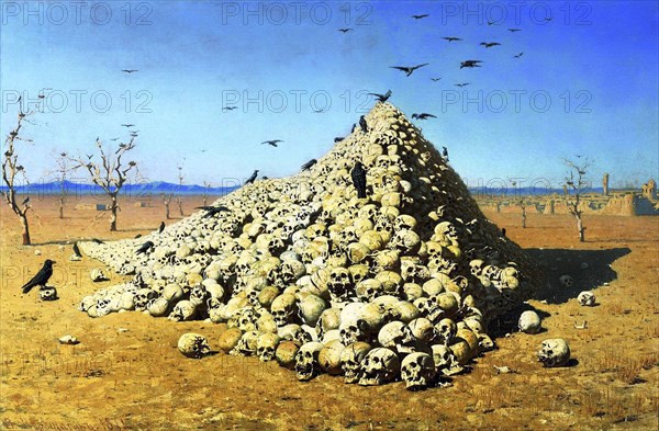 'Apotheosis of the War', 1871. Artist: Vasily Vereshchagin