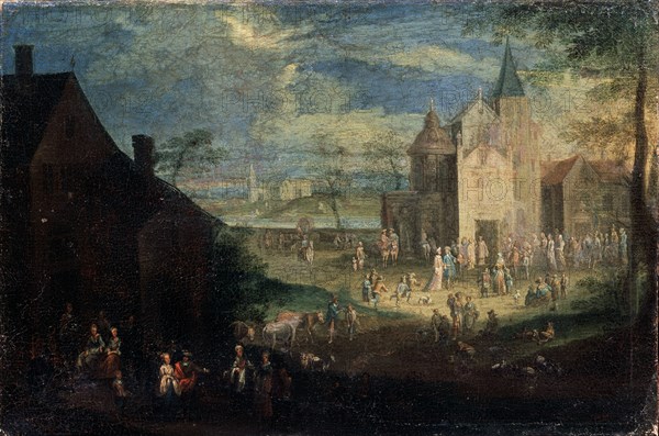 Kermis', 17th century. Artist: Peeter Gysels