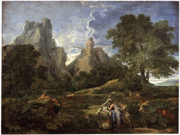 'Landscape with Polyphemus', 1649.  Artist: Nicolas Poussin