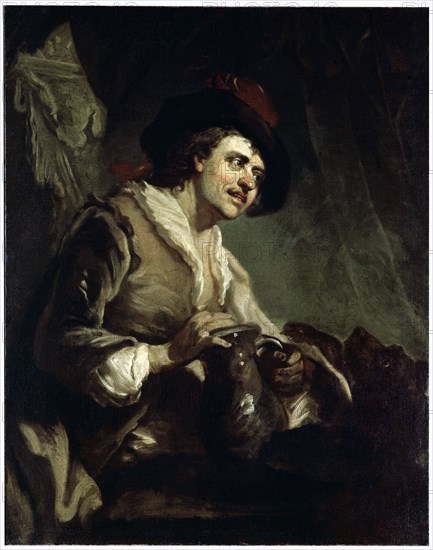 'Man with a Jug', 18th century. Artist: Francesco Giuseppe Casanova