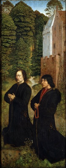 'Two Representatives of the Guild of Shoemakers', c1492-c1494. Artist: Master of Saint Crispin and Crispinian