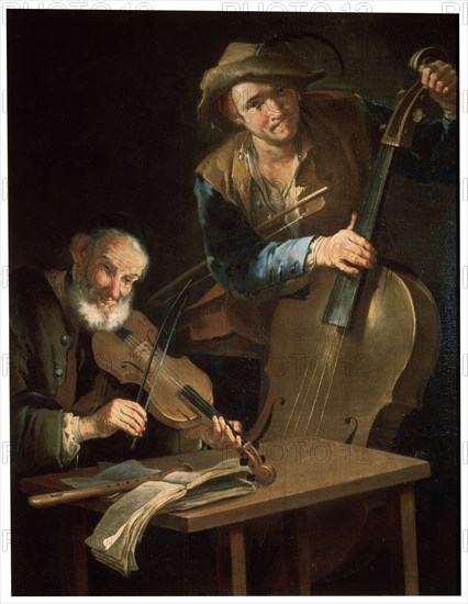 'The Musicians', late 17th or 18th century. Artist: Giacomo Francesco Cipper