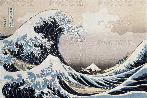 'The Great Wave off the Coast of Kanagawa', c1829-c1831. Artist: Hokusai