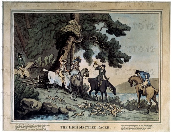 'The High Mettled Racer', 1789. Artist: Thomas Rowlandson