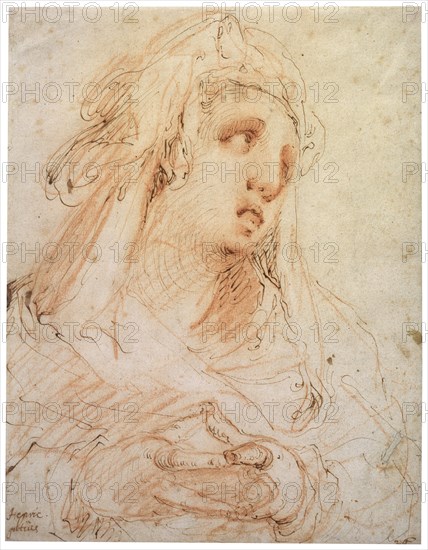 'A Young Woman' (Mary Magdalene?), late 16th or early 17th century. Artist: Hendrik Goltzius
