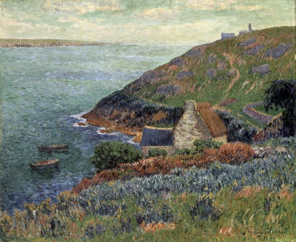 At the seashore', 1896.
