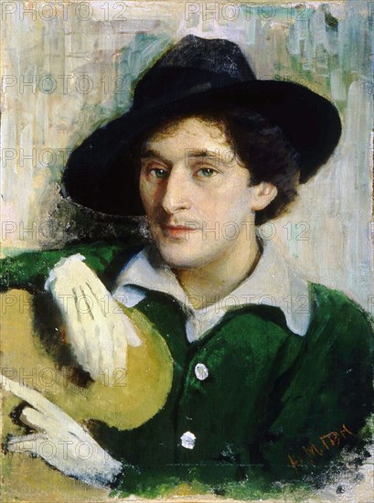 Portrait of the Artist Marc Chagall', (1887-1985), 1910s.