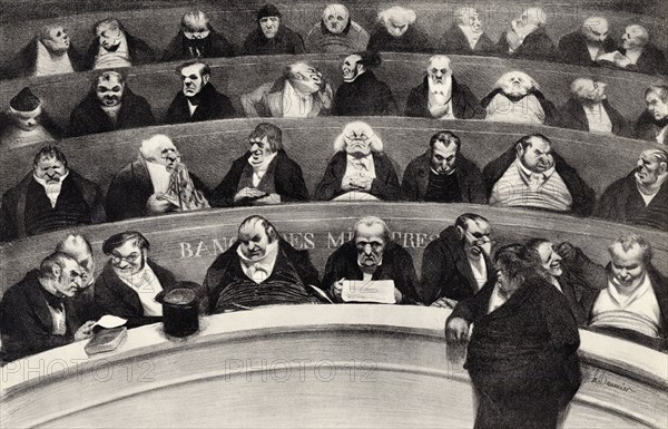 The Legislative Belly, 1834.