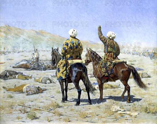 Peace Negotiators', 1873. Creator: Vereshchagin, Vasili Vasilyevich (1842-1904).