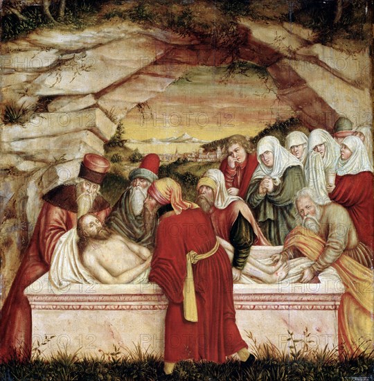 The Entombment'. Creator: Cranach, Lucas, the Elder (1472-1553).
