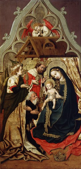 The Adoration of the Magi', c1440. Creator: Master of the Lichtenstein Castle (Mid 15th century).