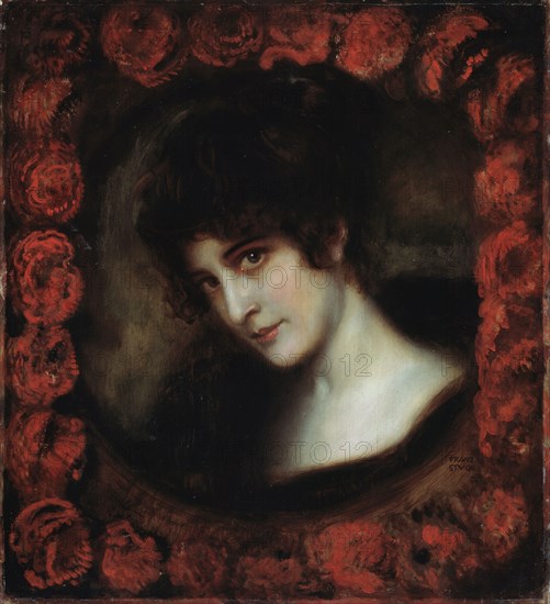 Portrait of a Woman'. Creator: Stuck, Franz, Ritter von (1863-1928).