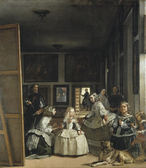 The Maids of Honour (Las Meninas)', 1656. Creator: Velàzquez, Diego (1599-1660).