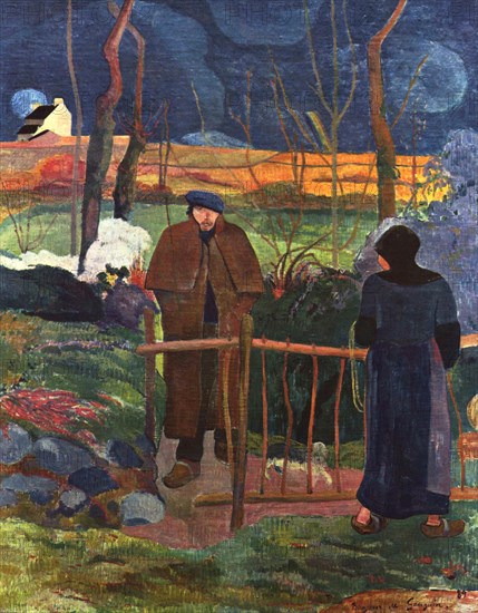 Bonjour Monsieur Gauguin, 1889.  Creator: Gauguin, Paul Eugéne Henri (1848-1903).
