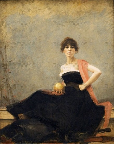 Vanity', 1885. Creator: Agache, Alfred (1843-1915).