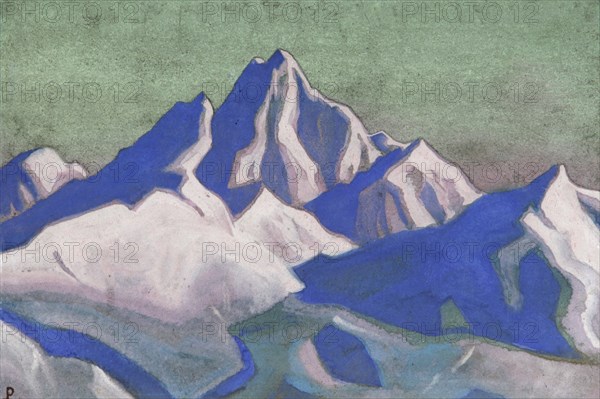 Himalayas', 1943. Creator: Roerich, Nicholas (1874-1947).