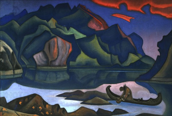 Hidden Treasure', 1947. Creator: Roerich, Nicholas (1874-1947).