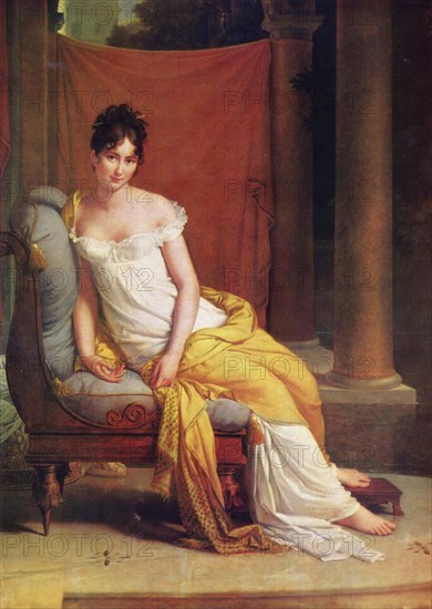 Portrait of Julie Récamier', 1802. Creator: Gérard, François Pascal Simon (1770-1837).