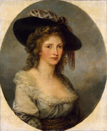 Self-Portrait'. Creator: Kauffmann, Angelika (1741-1807).