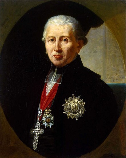 Portrait of Karl Theodor von Dalberg', (1744-1817), 1811. Creator: Lefévre, Robert (1756-1830).
