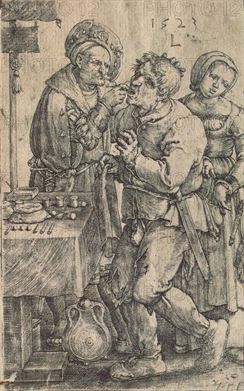 Dentist, 1523.  Creator: Leyden, Lucas, van (1489/94-1533).