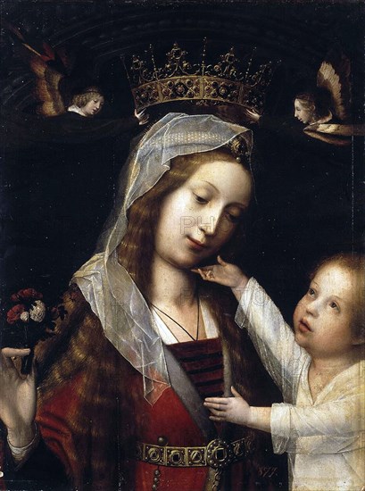 Virgin and Child', between 1465 and 1529. Creator: Provost (Provoost), Jan (1465-1529).