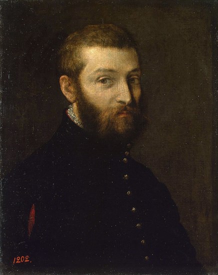 Self-Portrait', between 1558 and 1563.  Creator: Veronese, Paolo (1528-1588).
