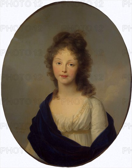 Portrait of Queen Louise of Prussia', (1776-1810), 1798. Creator: Tischbein, Johann Friedrich August (1750-1812).