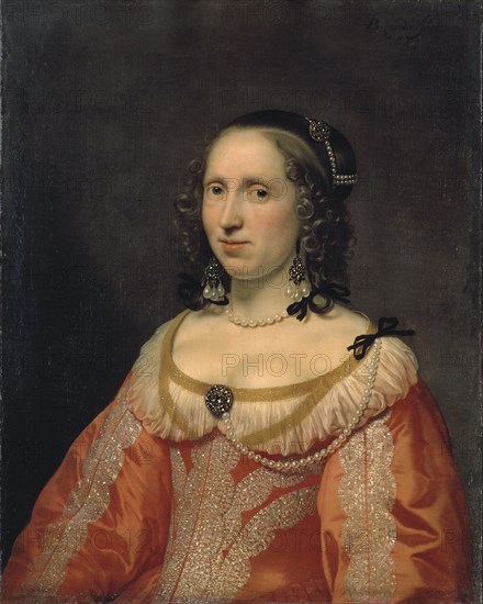 Portrait of a woman, 1649. Creator: Helst, Bartholomeus van der (1613-1670).