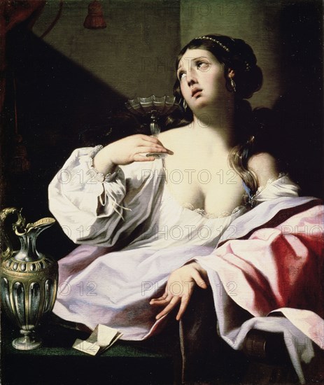 'Sophonisba', 1640s.  Artist: Luca Ferrari