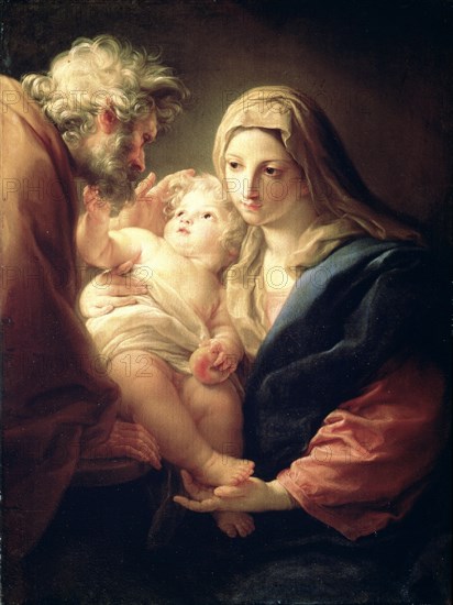 'The Holy Family', 1740s.  Artist: Pompeo Batoni