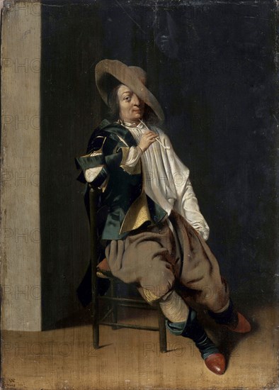 'A Smoker', 17th century.  Artist: Willem Cornelisz Duyster