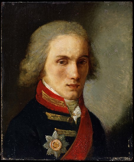 'Portrait of the Author Count Pyotr Vyazemsky', 19th century. Artist: Salvatore Tonci