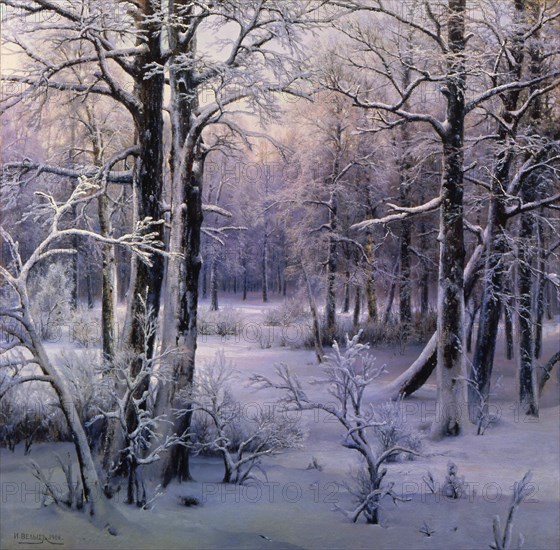 'Hoarfrost', 1906.  Artist: Ivan Velz