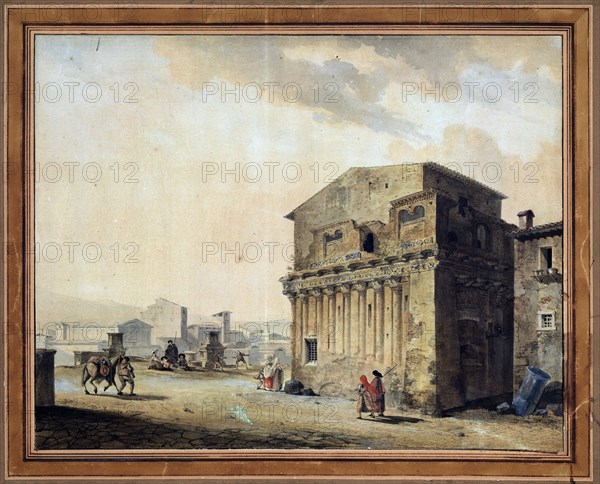 'Rome. The House of Pontius Pilate', 1788. Artist: Thomas de Thomon