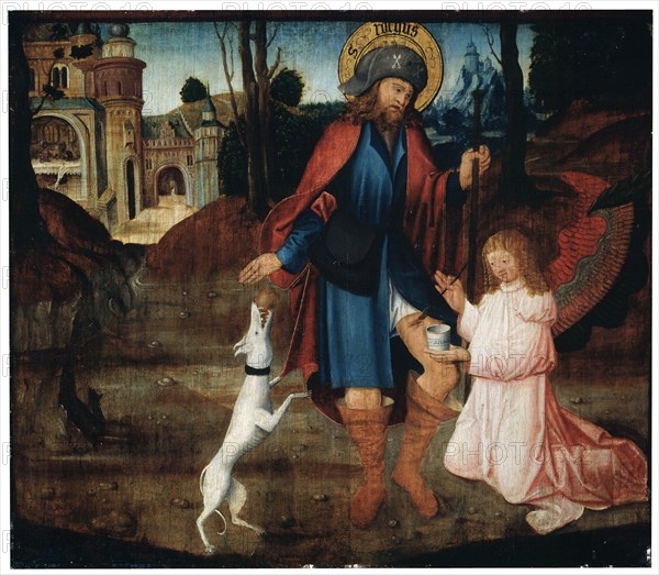 'The Healing of Saint Roch', late 15th century. Artist: German Master