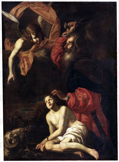 'Abraham's Sacrifice of Isaac', c1615-c1620. Artist: Giovanni Battista Caracciolo
