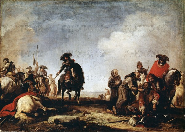 'After a Battle', 17th century. Artist: Jacques Courtois