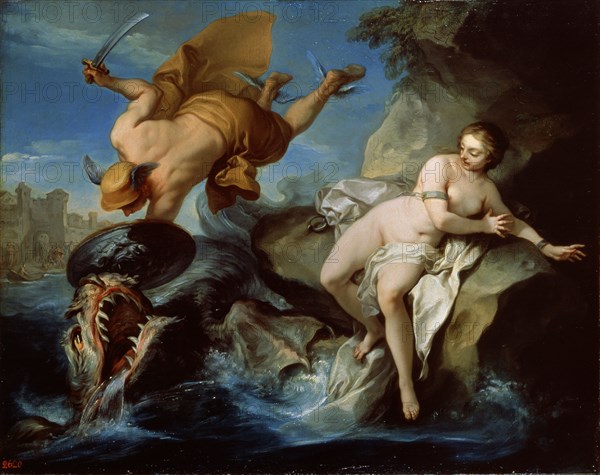 'Perseus and Andromeda', 17th century.  Artist: Carle van Loo