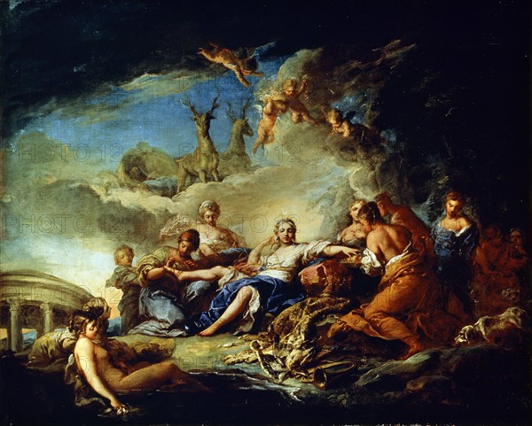 'Diana's Rest on the Hunt', 17th century.  Artist: Carle van Loo