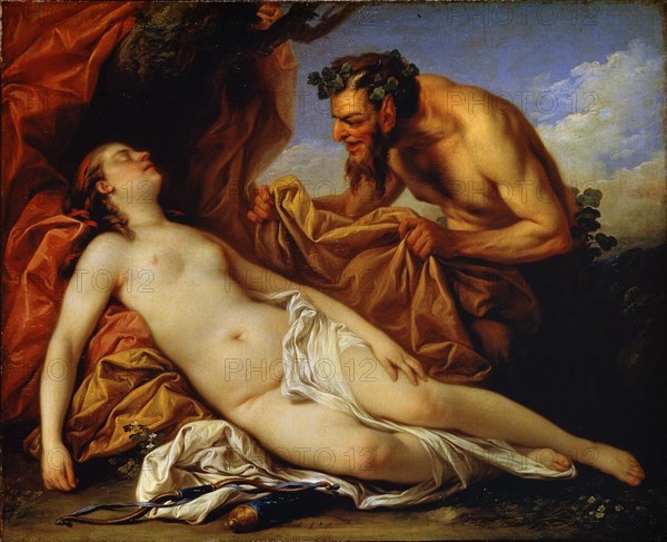 'Jupiter and Antiope', c1753. Artist: Carle van Loo