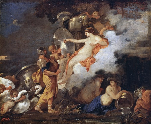 'Venus and Aeneas', 17th century.  Artist: Sébastien Bourdon