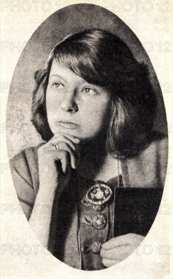 Marina Tsvetaeva, 1912.