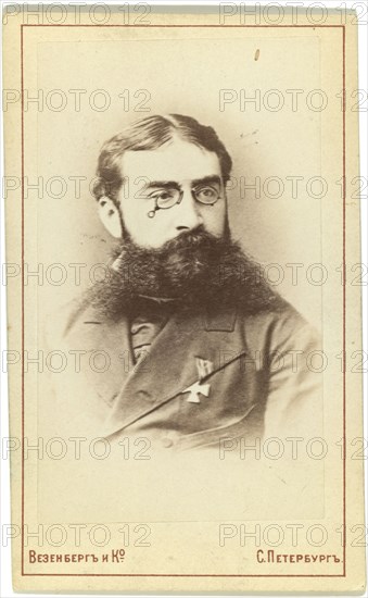 Portrait of the playwright and theatre director Vladimir Nemirovich-Danchenko (1858-1941).