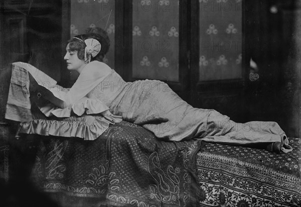 The actress Lydia Yavorskaya (1871-1921), 1913.