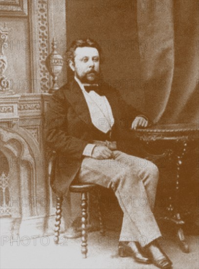 Modest Mussorgsky, 1874.